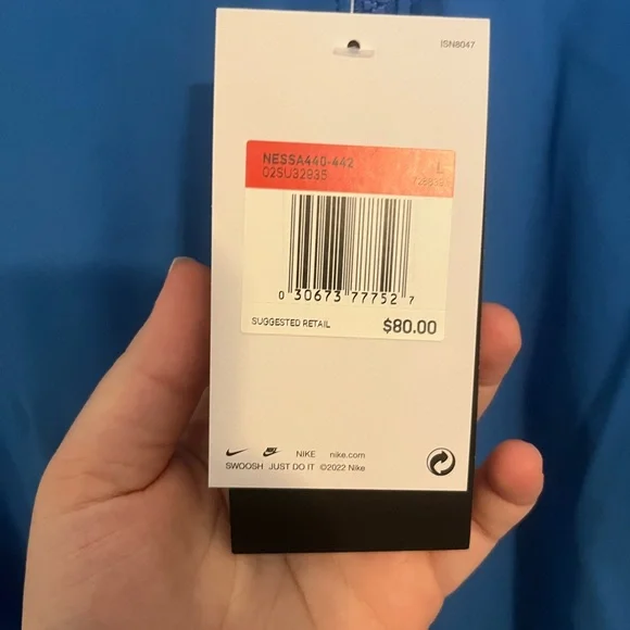 Nike Blue Long Sleeve Swim Dress - Picture 2 of 3